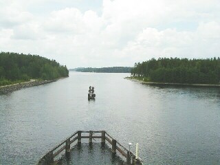 from Bridge near Savonranta Left