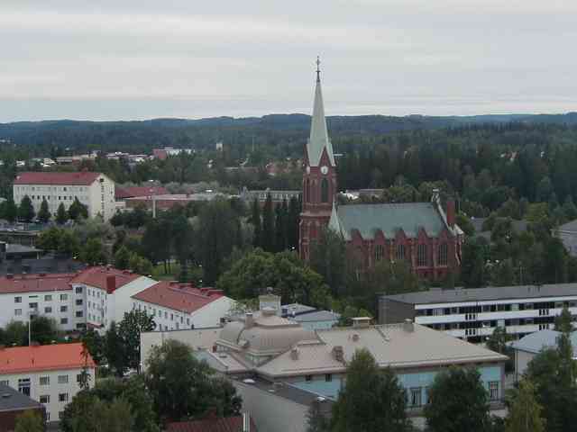 view from Naisvuoren Nakotorni